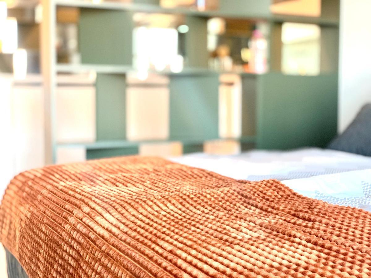 Luxury, Bright Studio With Parking And Balcony In Bratislava Center Eksteriør billede